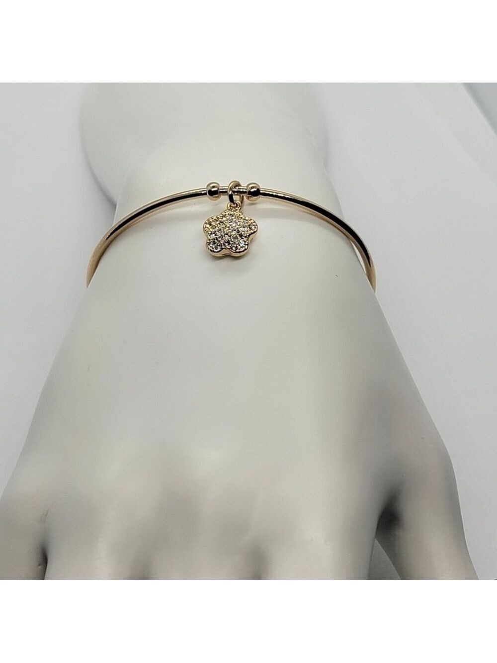 Luxe 18K Gold-Plated Bracelet with Star Charm